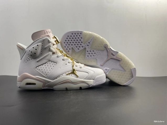 Rep TBkick Hoops 6 Retro Gold Jordan (W) DH9696-100 Air 0720